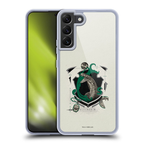 Harry Potter Deathly Hallows XXVII Slytherin Soft Gel Case for Samsung Galaxy S22+ 5G & MagSafe