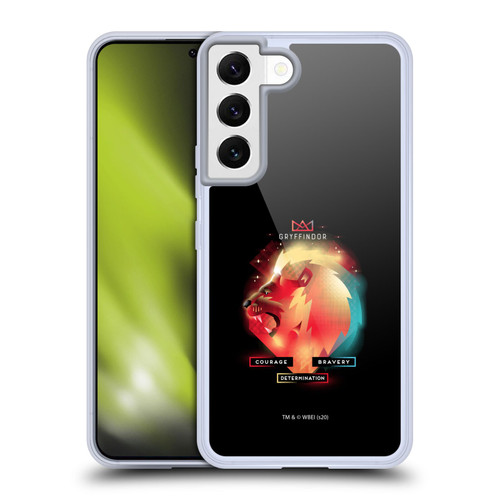 Harry Potter Deathly Hallows XIX Gryffindor Soft Gel Case for Samsung Galaxy S22 5G & MagSafe