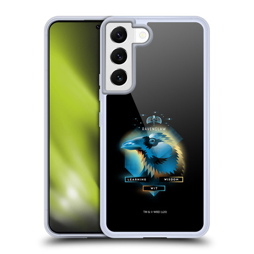 Harry Potter Deathly Hallows XIX Ravenclaw Soft Gel Case for Samsung Galaxy S22 5G & MagSafe