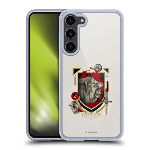 Harry Potter Deathly Hallows XXVII Gryffindor Soft Gel Case for Samsung Galaxy S23+ 5G & MagSafe