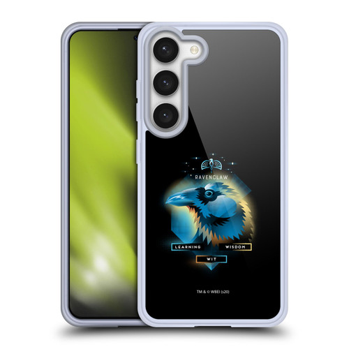 Harry Potter Deathly Hallows XIX Ravenclaw Soft Gel Case for Samsung Galaxy S23 5G & MagSafe
