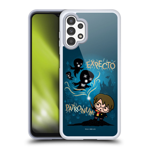 Harry Potter Deathly Hallows III Expecto Patronum Soft Gel Case for Samsung Galaxy A13 (2022)
