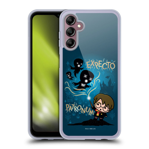 Harry Potter Deathly Hallows III Expecto Patronum Soft Gel Case for Samsung Galaxy A14 5G