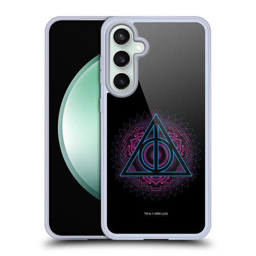 Harry Potter Deathly Hallows XXII Triangle Symbol Soft Gel Case for Samsung Galaxy S23 FE 5G & MagSafe