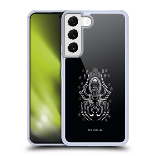 Harry Potter Deathly Hallows XXII Aragog Soft Gel Case for Samsung Galaxy S22 5G & MagSafe