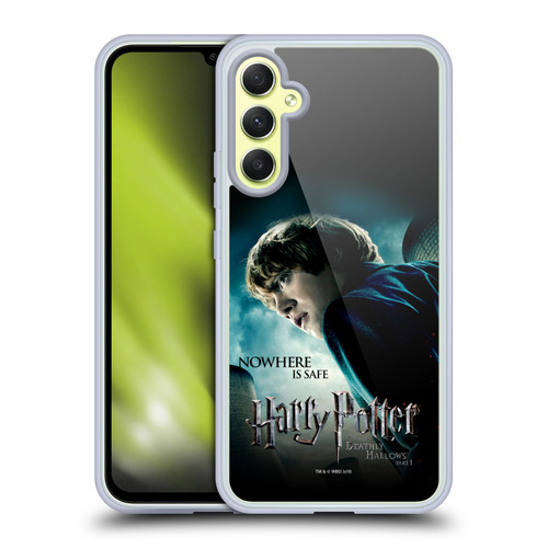 Harry Potter Deathly Hallows VII Ron Weasley Soft Gel Case for Samsung Galaxy A34 5G