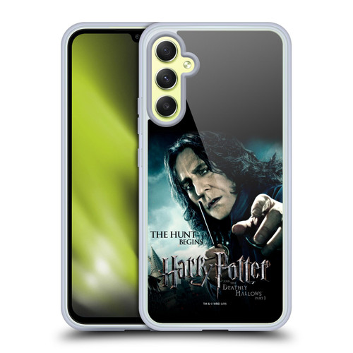Harry Potter Deathly Hallows VII Severus Snape Soft Gel Case for Samsung Galaxy A34 5G