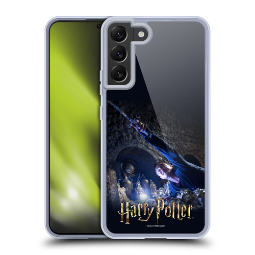 Harry Potter Deathly Hallows XXX Gringotts Horcrux Soft Gel Case for Samsung Galaxy S22+ 5G & MagSafe