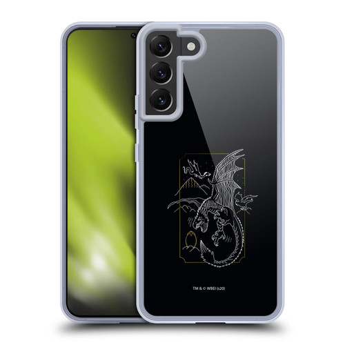 Harry Potter Deathly Hallows XXII Horntail Soft Gel Case for Samsung Galaxy S22+ 5G & MagSafe