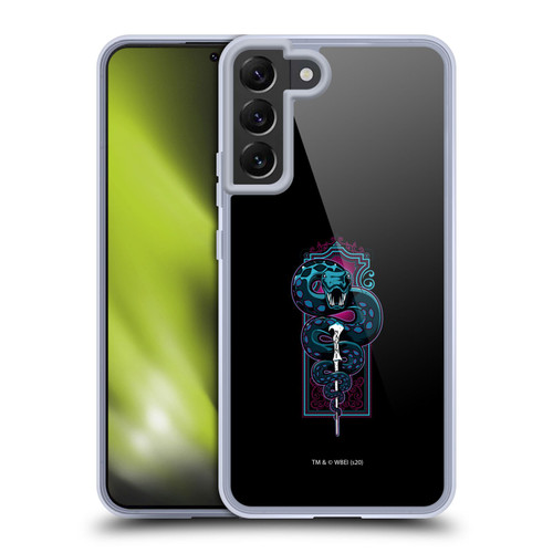 Harry Potter Deathly Hallows XXII Nagini Soft Gel Case for Samsung Galaxy S22+ 5G & MagSafe
