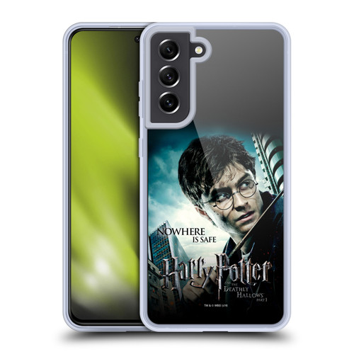 Harry Potter Deathly Hallows VII Potrait Soft Gel Case for Samsung Galaxy S21 FE 5G & MagSafe