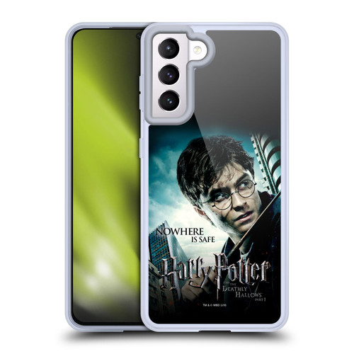 Harry Potter Deathly Hallows VII Potrait Soft Gel Case for Samsung Galaxy S21 5G & MagSafe