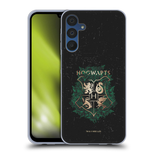 Harry Potter Deathly Hallows XXXI Hogwarts Crest 2 Soft Gel Case for Samsung Galaxy A15 & MagSafe