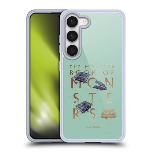 Harry Potter Deathly Hallows XXXI Book Of Monsters Soft Gel Case for Samsung Galaxy S23 5G & MagSafe