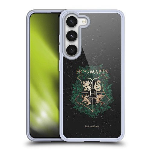 Harry Potter Deathly Hallows XXXI Hogwarts Crest 2 Soft Gel Case for Samsung Galaxy S23 5G & MagSafe