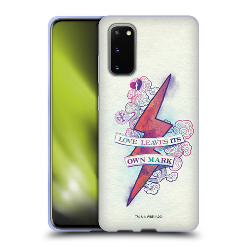 Harry Potter Deathly Hallows XXVI Love Leaves Its Own Mark Scar Soft Gel Case for Samsung Galaxy S20 / S20 5G