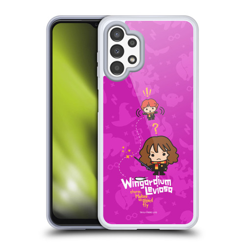Harry Potter Deathly Hallows I Hermione Ron Spell Soft Gel Case for Samsung Galaxy A13 (2022)
