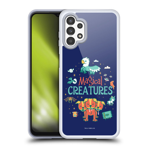 Harry Potter Deathly Hallows I Magical Creatures Soft Gel Case for Samsung Galaxy A13 (2022)