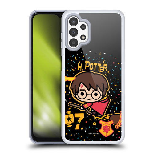Harry Potter Deathly Hallows I Quidditch Broom Soft Gel Case for Samsung Galaxy A13 (2022)