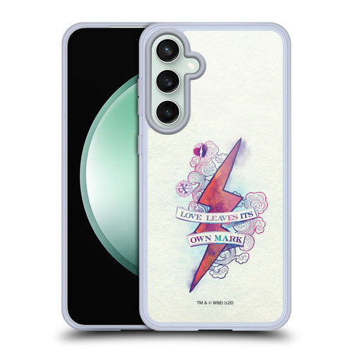 Harry Potter Deathly Hallows XXVI Love Leaves Its Own Mark Scar Soft Gel Case for Samsung Galaxy S23 FE 5G & MagSafe