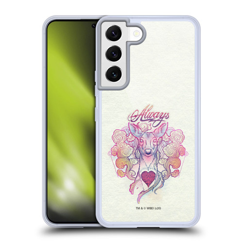 Harry Potter Deathly Hallows XXVI Always Stag Patronus Soft Gel Case for Samsung Galaxy S22 5G & MagSafe