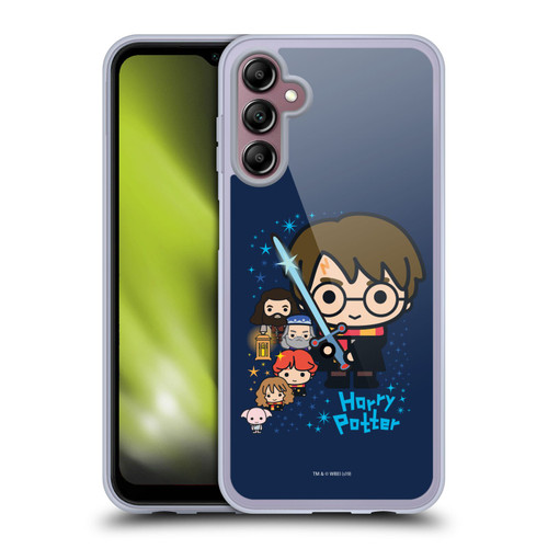 Harry Potter Deathly Hallows I Characters Soft Gel Case for Samsung Galaxy A14 5G