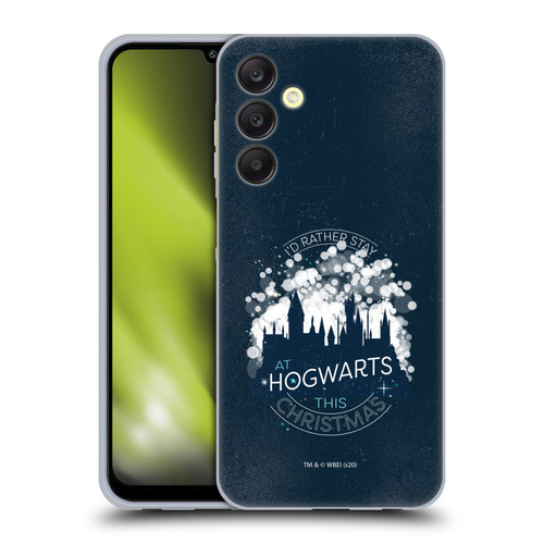 Harry Potter Deathly Hallows XXXII Stay At Hogwarts This Christmas Soft Gel Case for Samsung Galaxy A25 5G