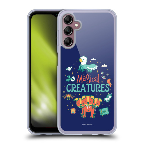 Harry Potter Deathly Hallows I Magical Creatures Soft Gel Case for Samsung Galaxy A14 5G