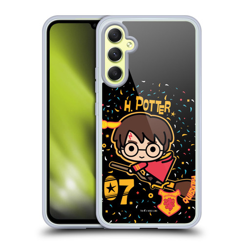 Harry Potter Deathly Hallows I Quidditch Broom Soft Gel Case for Samsung Galaxy A34 5G