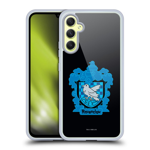 Harry Potter Deathly Hallows I Ravenclaw Crest Soft Gel Case for Samsung Galaxy A34 5G