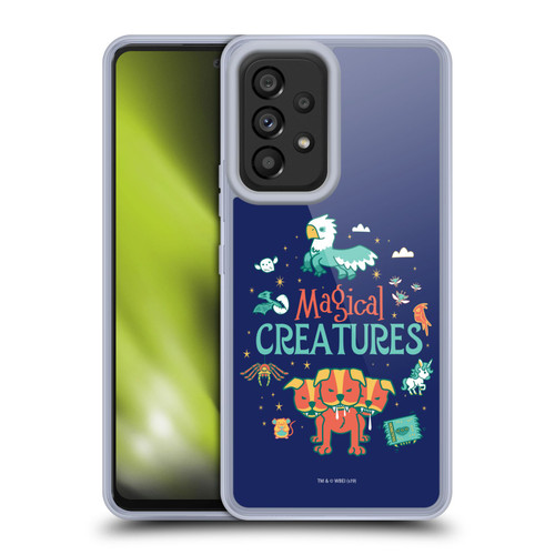 Harry Potter Deathly Hallows I Magical Creatures Soft Gel Case for Samsung Galaxy A53 5G (2022)