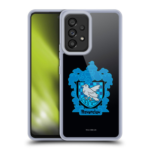 Harry Potter Deathly Hallows I Ravenclaw Crest Soft Gel Case for Samsung Galaxy A53 5G (2022)
