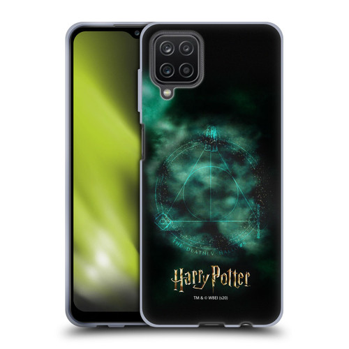 Harry Potter Deathly Hallows XXXV Triangle Symbol Soft Gel Case for Samsung Galaxy A12 (2020)