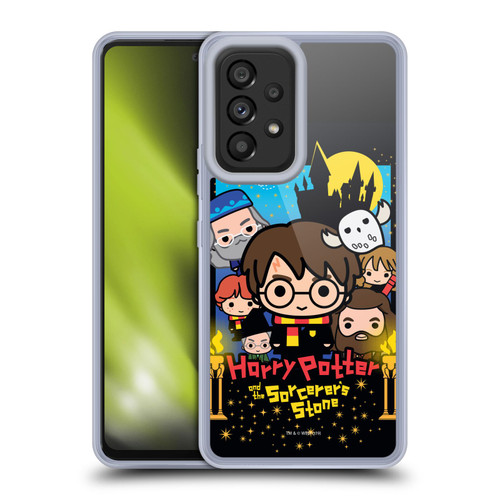 Harry Potter Deathly Hallows I Sorcerer's Stone Soft Gel Case for Samsung Galaxy A53 5G (2022)