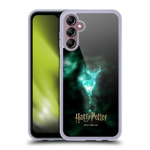 Harry Potter Deathly Hallows XXXV Stag Expecto Patronum Soft Gel Case for Samsung Galaxy A14 5G