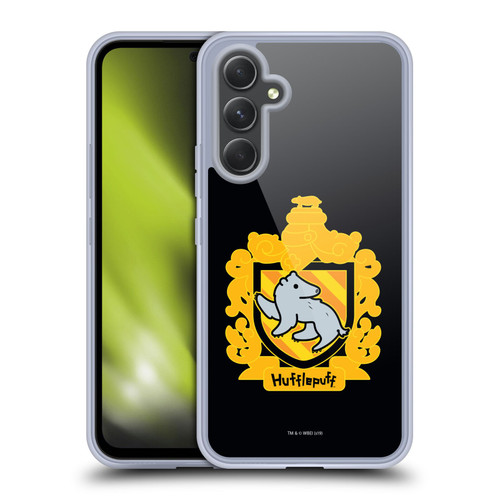 Harry Potter Deathly Hallows I Hufflepuff Crest Soft Gel Case for Samsung Galaxy A54 5G