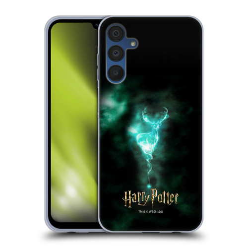 Harry Potter Deathly Hallows XXXV Stag Expecto Patronum Soft Gel Case for Samsung Galaxy A15 & MagSafe