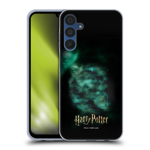 Harry Potter Deathly Hallows XXXV Triangle Symbol Soft Gel Case for Samsung Galaxy A15 & MagSafe