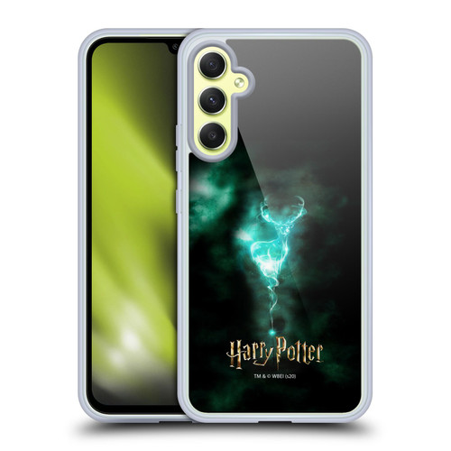 Harry Potter Deathly Hallows XXXV Stag Expecto Patronum Soft Gel Case for Samsung Galaxy A34 5G