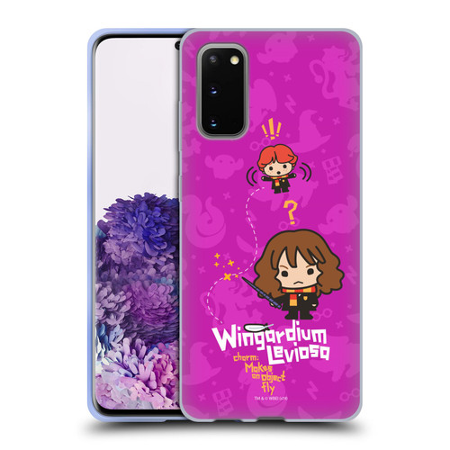Harry Potter Deathly Hallows I Hermione Ron Spell Soft Gel Case for Samsung Galaxy S20 / S20 5G