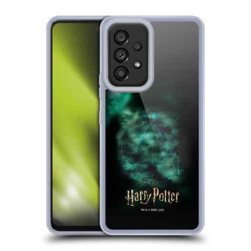 Harry Potter Deathly Hallows XXXV Triangle Symbol Soft Gel Case for Samsung Galaxy A53 5G (2022)