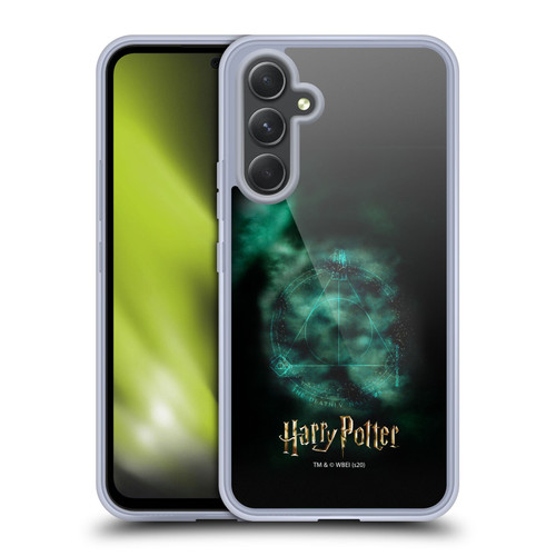 Harry Potter Deathly Hallows XXXV Triangle Symbol Soft Gel Case for Samsung Galaxy A54 5G