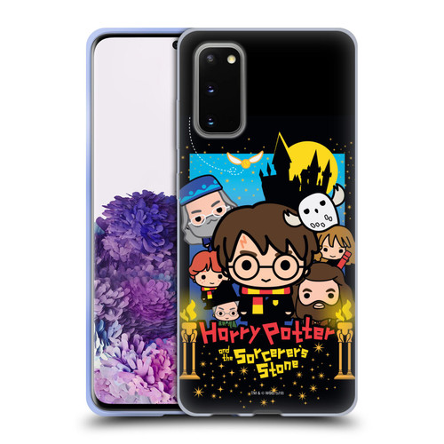Harry Potter Deathly Hallows I Sorcerer's Stone Soft Gel Case for Samsung Galaxy S20 / S20 5G