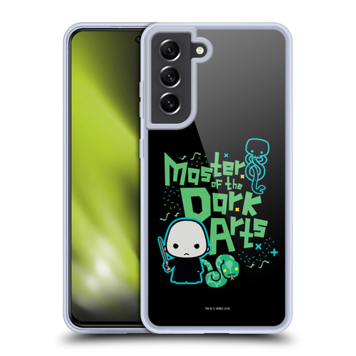 Harry Potter Deathly Hallows I Voldemort Soft Gel Case for Samsung Galaxy S21 FE 5G & MagSafe