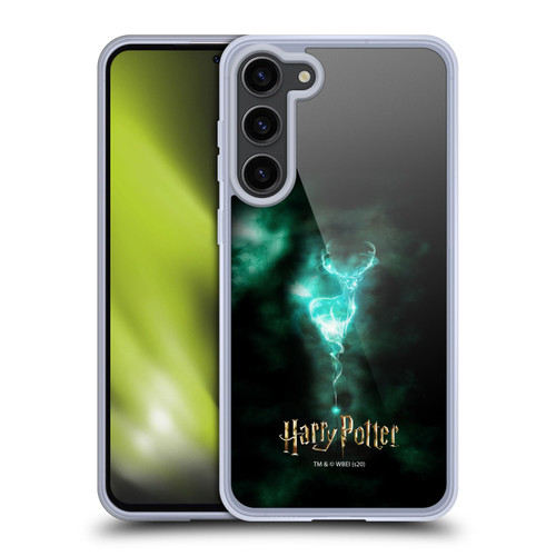 Harry Potter Deathly Hallows XXXV Stag Expecto Patronum Soft Gel Case for Samsung Galaxy S23+ 5G & MagSafe