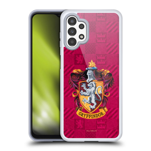 Harry Potter Prisoner Of Azkaban I Gryffindor Crest Soft Gel Case for Samsung Galaxy A13 (2022)
