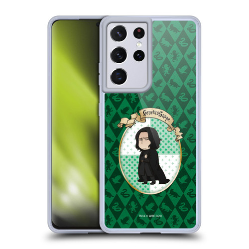 Harry Potter Deathly Hallows XXXVI Severus Snape Soft Gel Case for Samsung Galaxy S21 Ultra 5G & MagSafe