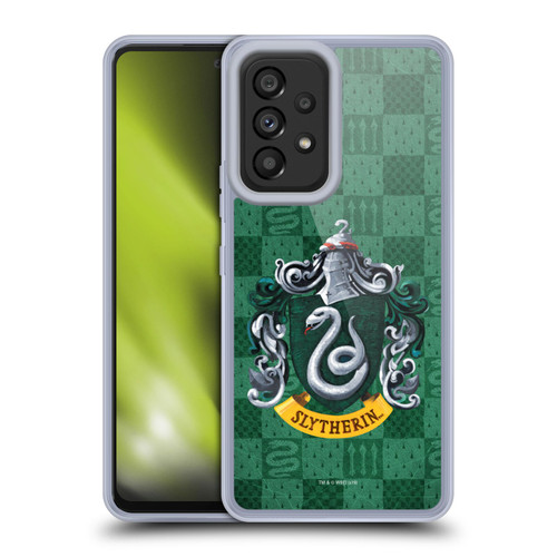 Harry Potter Prisoner Of Azkaban I Slytherin Crest Soft Gel Case for Samsung Galaxy A53 5G (2022)