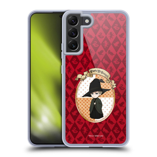 Harry Potter Deathly Hallows XXXVI Minerva Mcgonnagall Soft Gel Case for Samsung Galaxy S22+ 5G & MagSafe