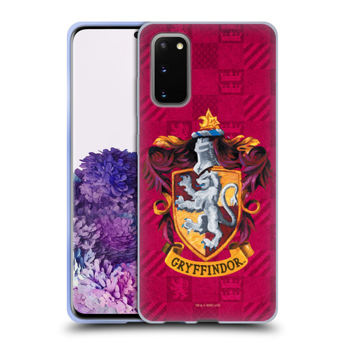 Harry Potter Prisoner Of Azkaban I Gryffindor Crest Soft Gel Case for Samsung Galaxy S20 / S20 5G